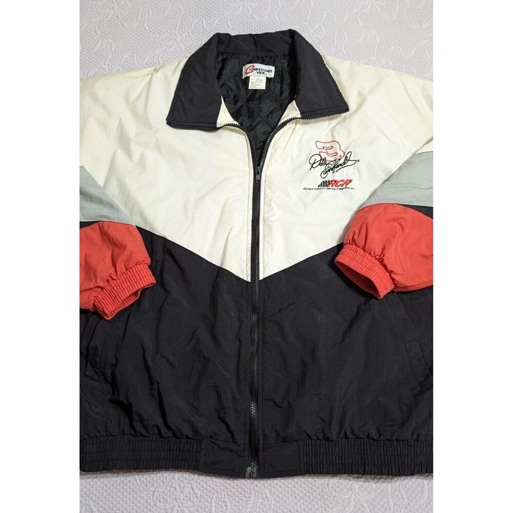 Vintage Dale Earnhardt Large Heavy Coat By Competitors View